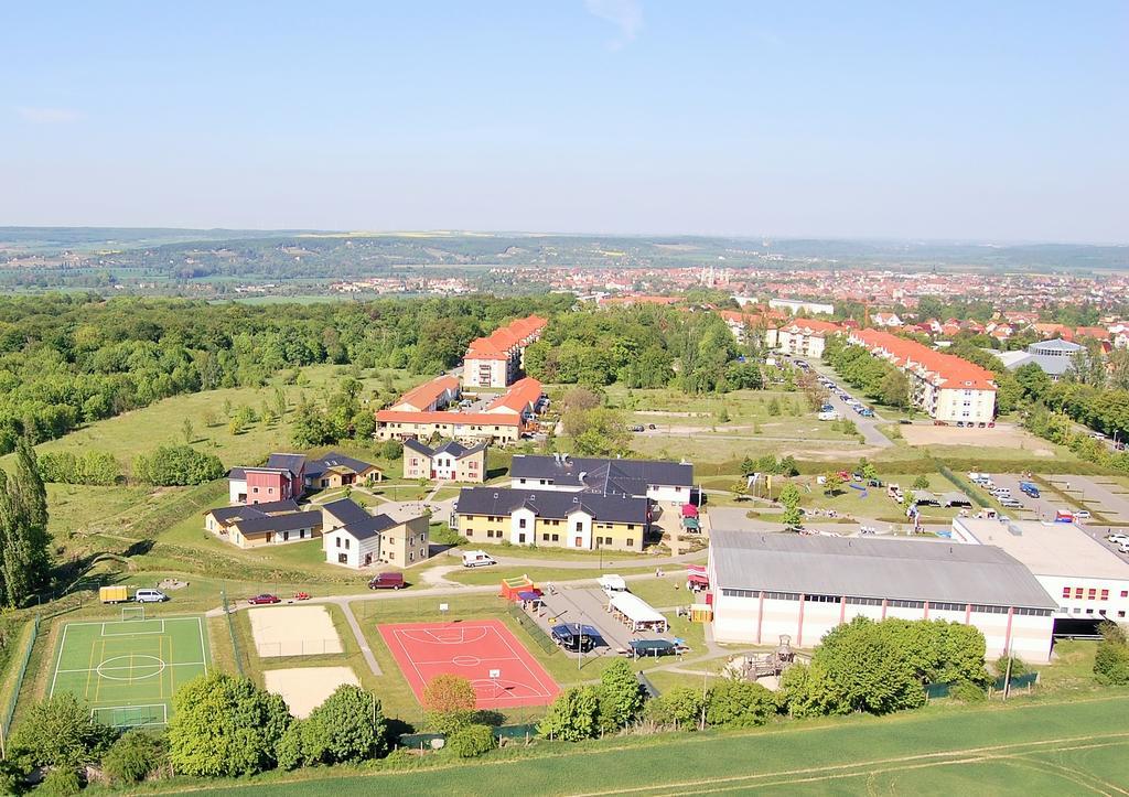 Euroville Jugend- und Sporthotel Naumburg  Exterior foto